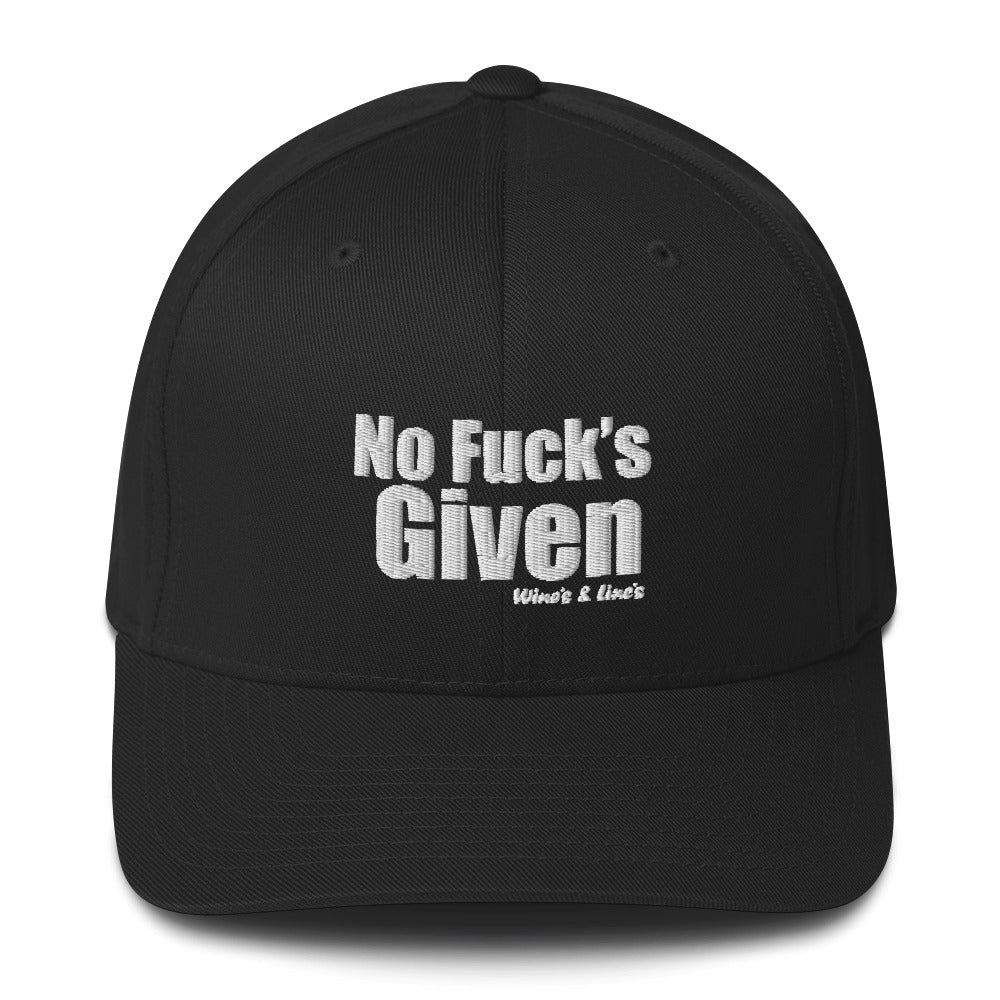 No F*$k's Given Structured Twill Cap