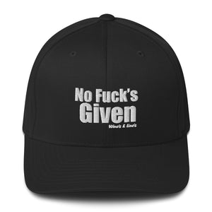 No F*$k's Given Structured Twill Cap