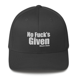 No F*$k's Given Structured Twill Cap