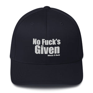 No F*$k's Given Structured Twill Cap