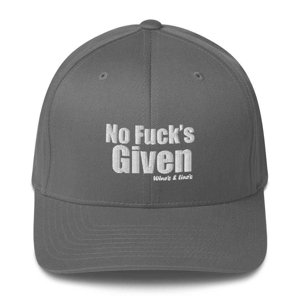 No F*$k's Given Structured Twill Cap