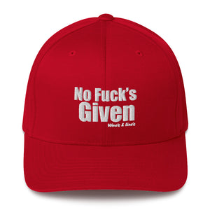 No F*$k's Given Structured Twill Cap