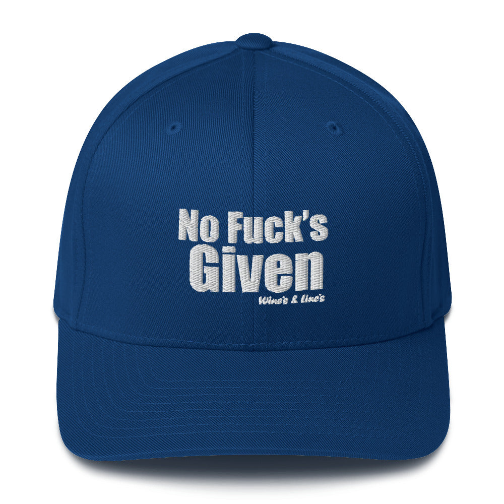No F*$k's Given Structured Twill Cap