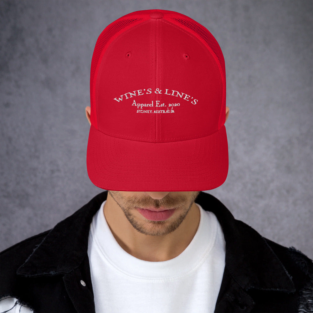 Wine's & Line's Trucker Cap