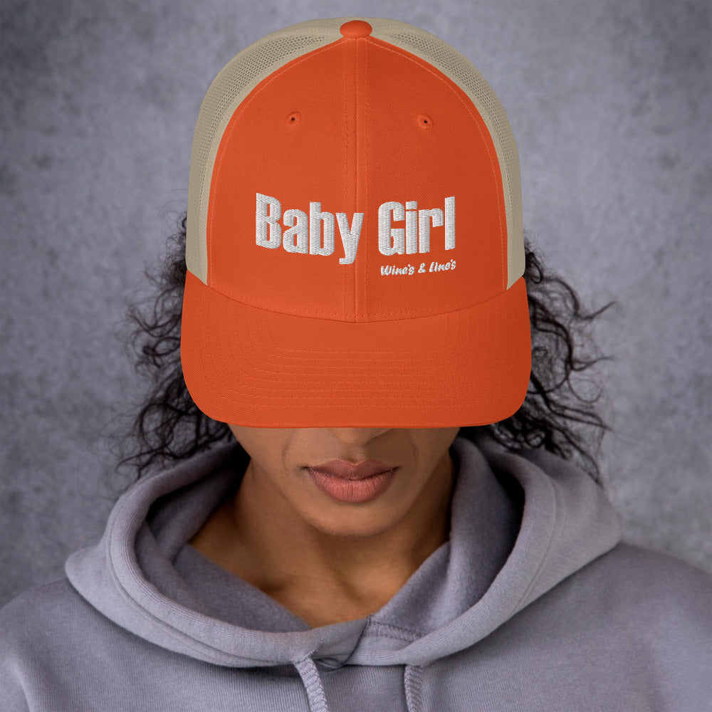 Baby Girl Trucker Cap