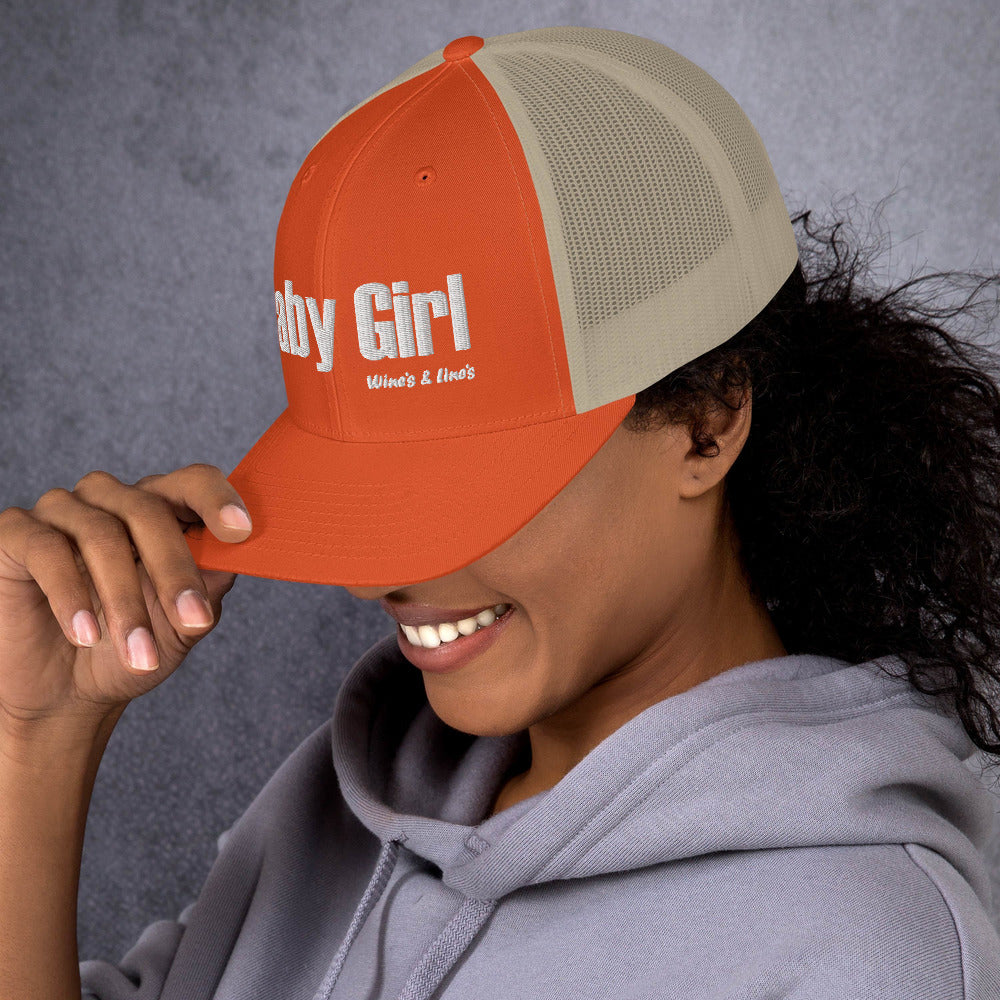 Baby Girl Trucker Cap