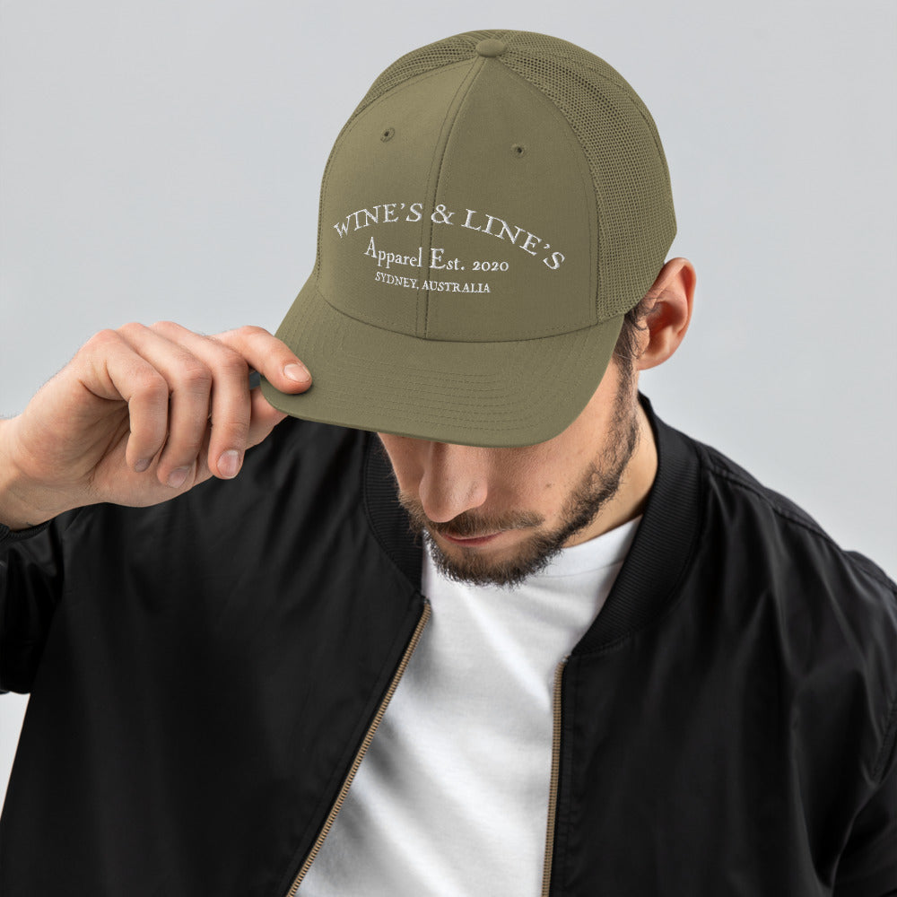 Wine's & Line's Trucker Cap