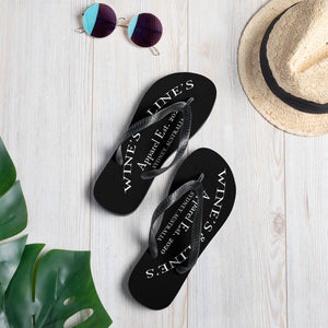 Wine's & Line's Flip-Flops