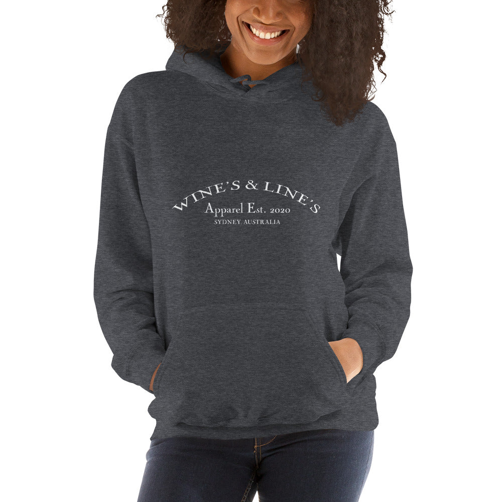 Woman's Wine's & Line's Hoodie