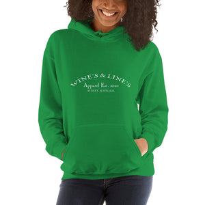 Woman's Wine's & Line's Hoodie