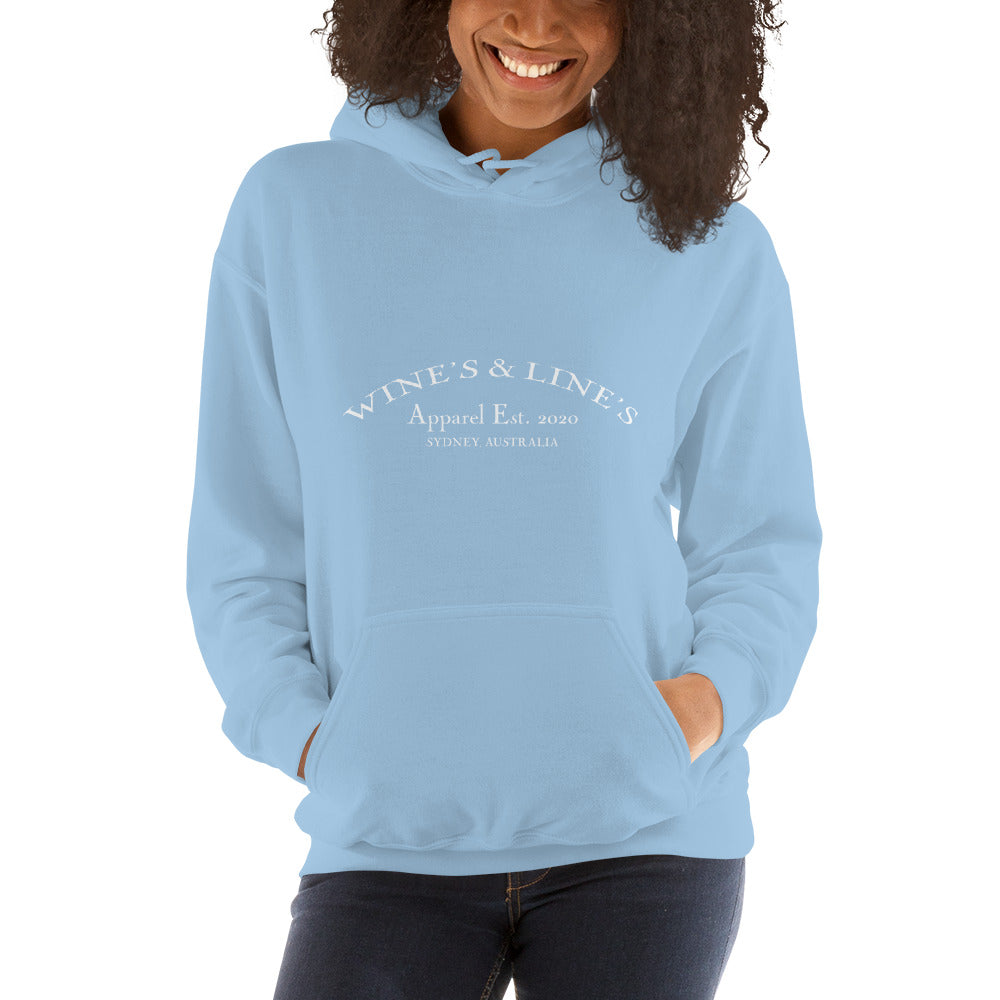 Woman's Wine's & Line's Hoodie