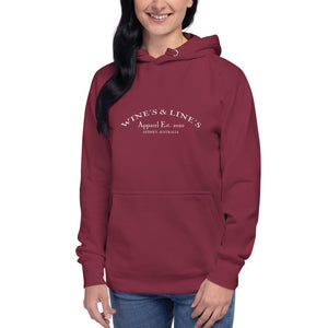 Wine's & Line's Unisex Hoodie