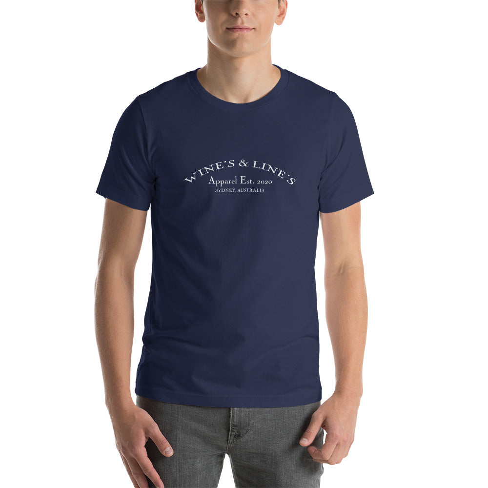 Wine's & Line's Short-Sleeve Unisex T-Shirt